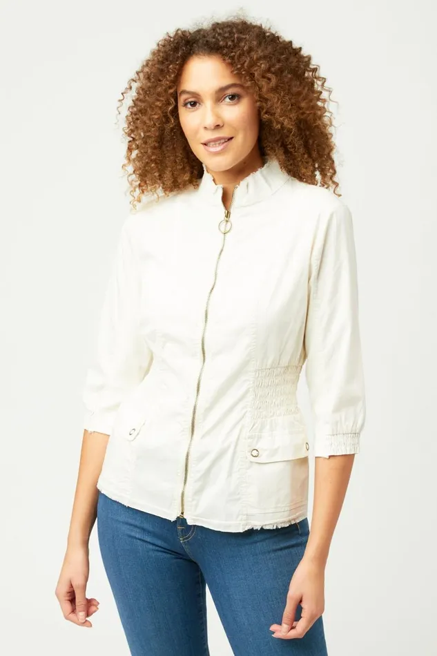 Clothing Jackets XCVI Eron Jacket Sea Salt
