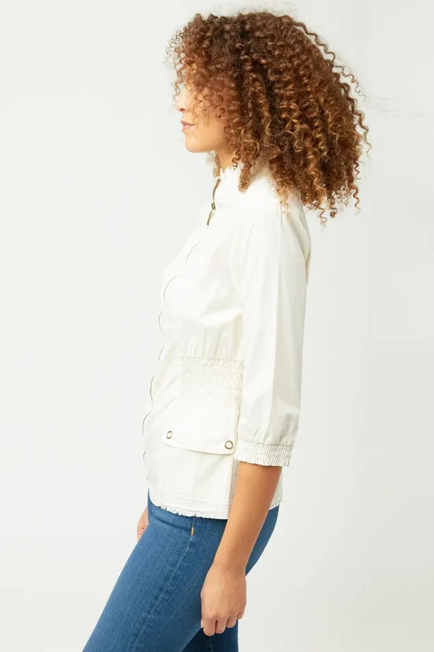 Clothing Jackets XCVI Eron Jacket Sea Salt