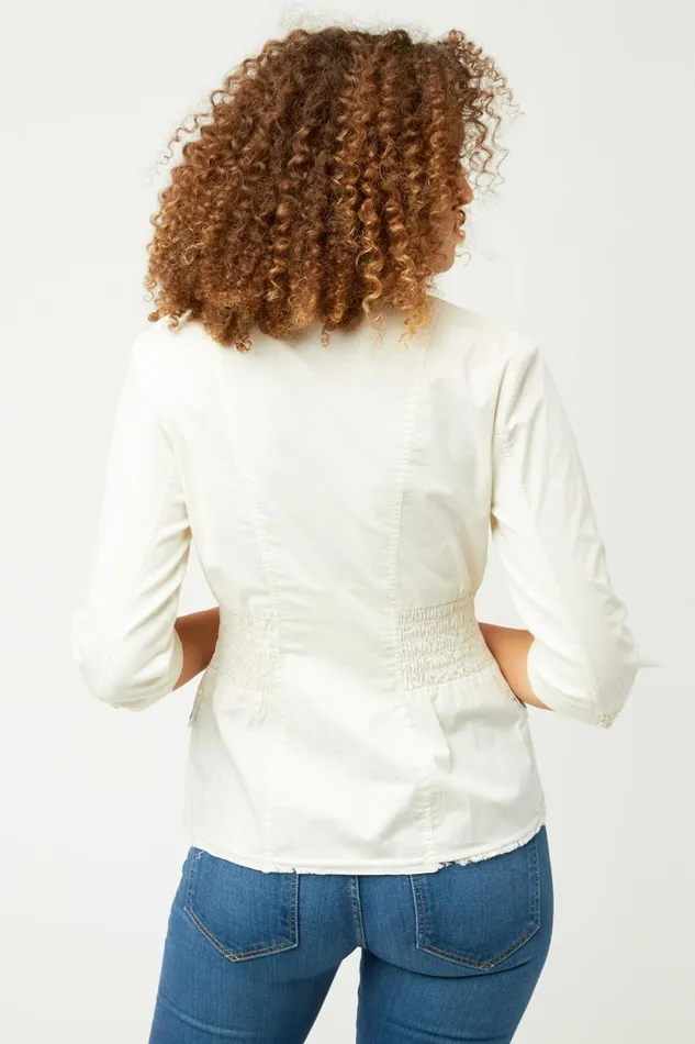 Clothing Jackets XCVI Eron Jacket Sea Salt
