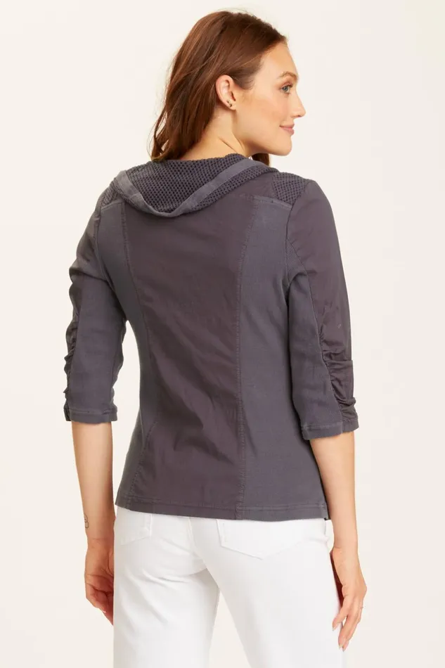 Clothing Jackets XCVI Fjord Jacket Charcoal
