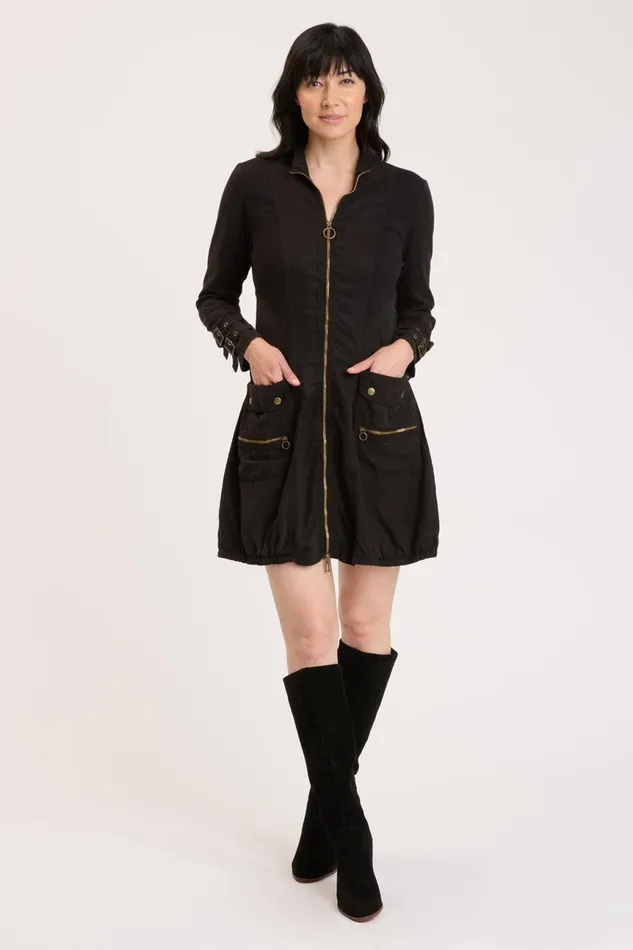 Clothing Jackets XCVI Galena Jacket Dress Black