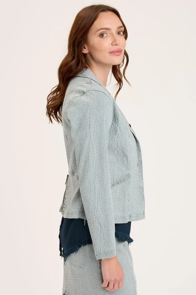 Clothing Jackets XCVI Ingelbert Blazer Dew Drop Pigment