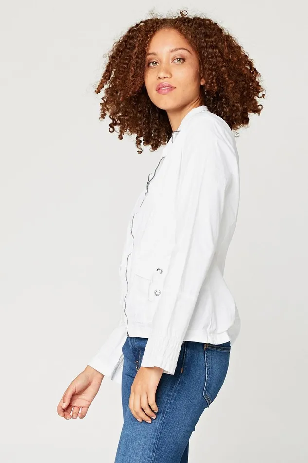 Clothing Jackets XCVI Picturesque Jacket White