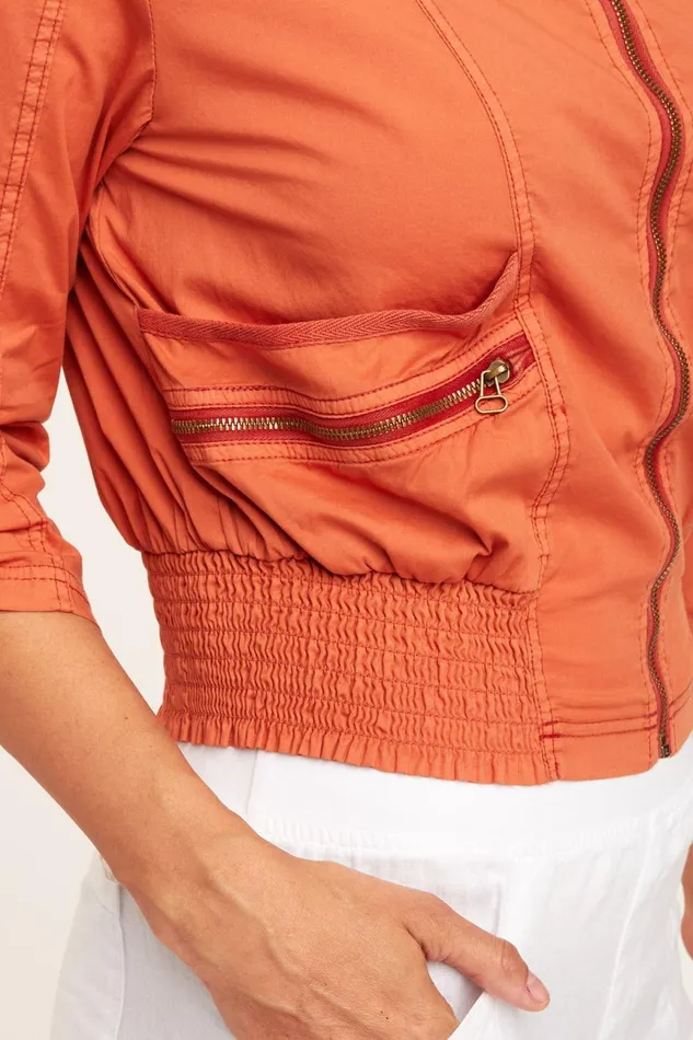 Clothing Jackets XCVI Ridgeline Bomber Pinata Pigment