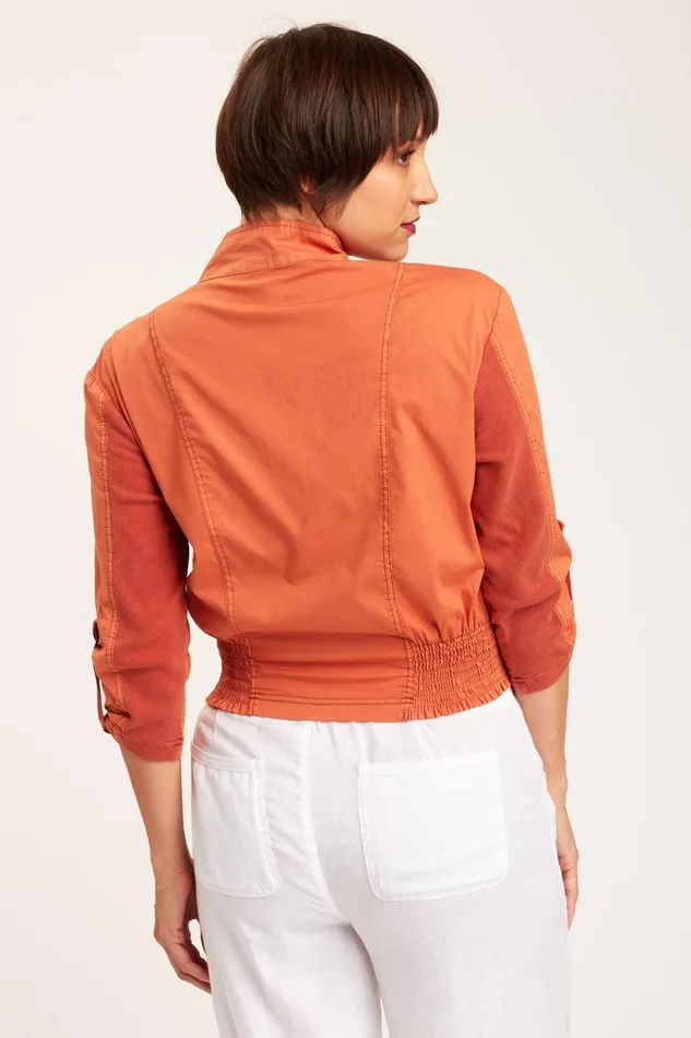 Clothing Jackets XCVI Ridgeline Bomber Pinata Pigment