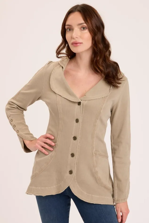 Clothing Jackets XCVI Stayton Blazer Tanglewood Pigment