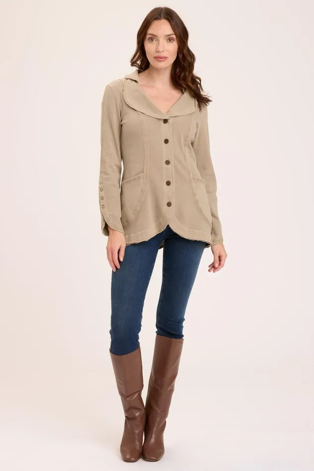 Clothing Jackets XCVI Stayton Blazer Tanglewood Pigment