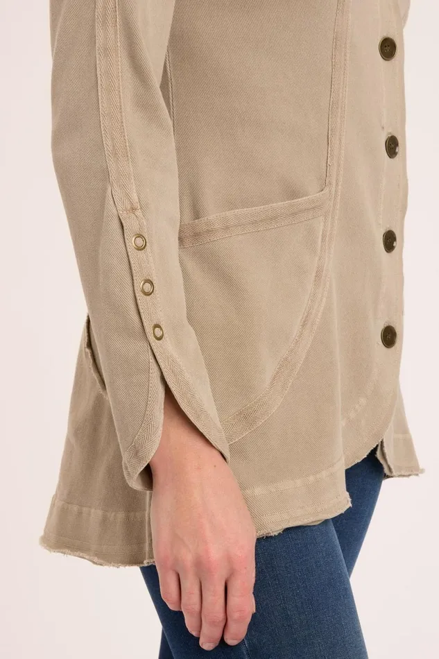 Clothing Jackets XCVI Stayton Blazer Tanglewood Pigment