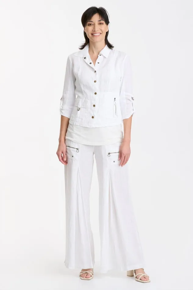 Clothing Jackets XCVI Waldron Jacket White