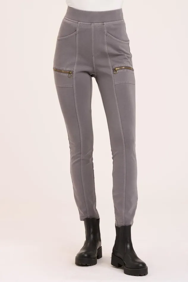 Clothing Leggings XCVI Chevona High Waist Legging Nebulous Pigment