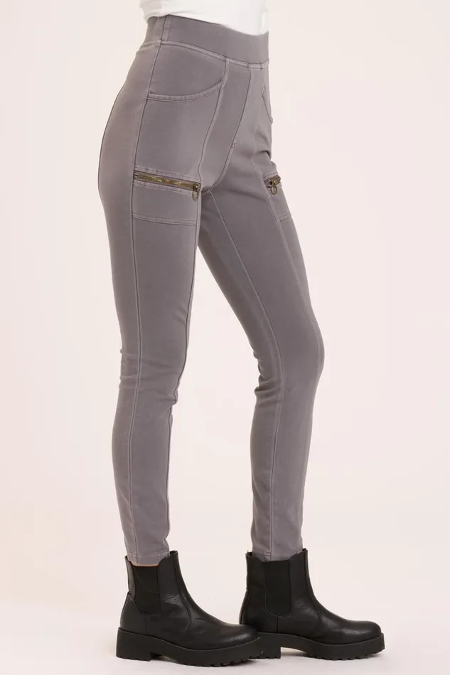 Clothing Leggings XCVI Chevona High Waist Legging Nebulous Pigment