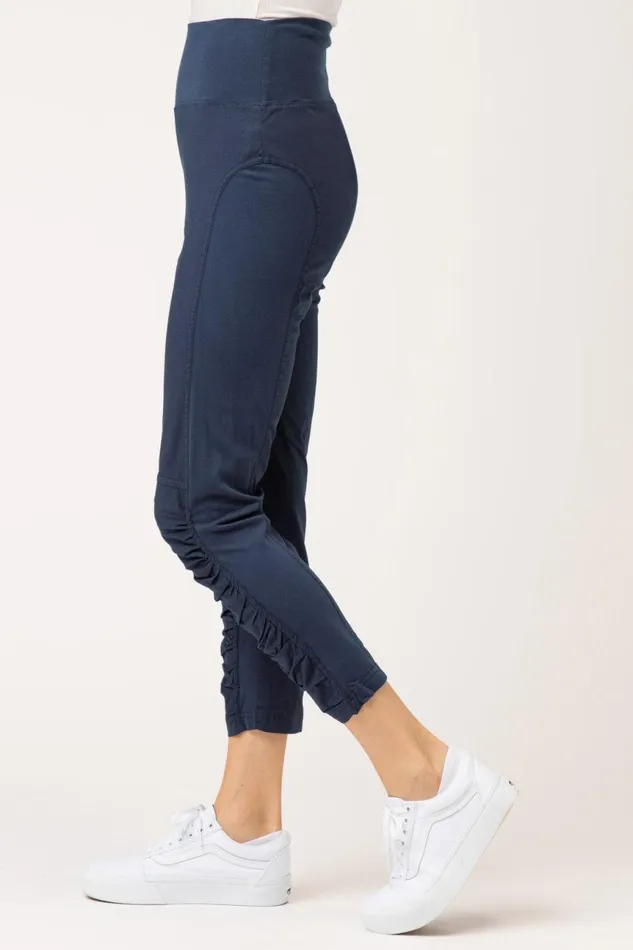 Clothing Leggings XCVI High Waist Jetter Navy