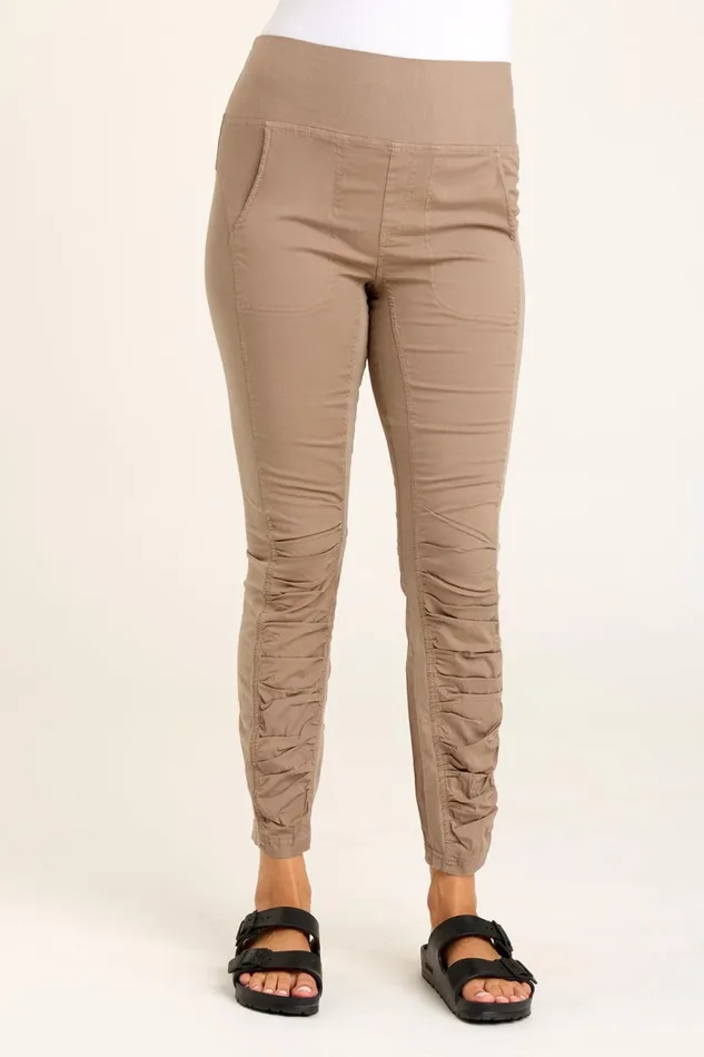 Clothing Leggings XCVI High Waist Penny Legging Truffle