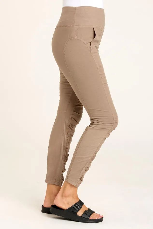 Clothing Leggings XCVI High Waist Penny Legging Truffle