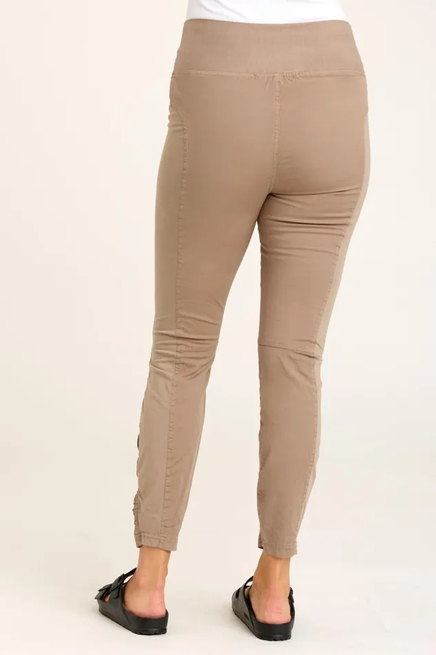 Clothing Leggings XCVI High Waist Penny Legging Truffle