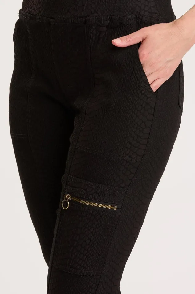 Clothing Leggings XCVI Kamala Legging Black Double Dye