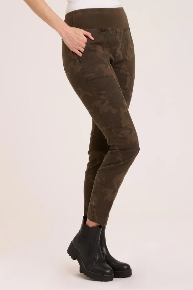 Clothing Leggings XCVI Printed Cascade Legging Boxwood Pigment