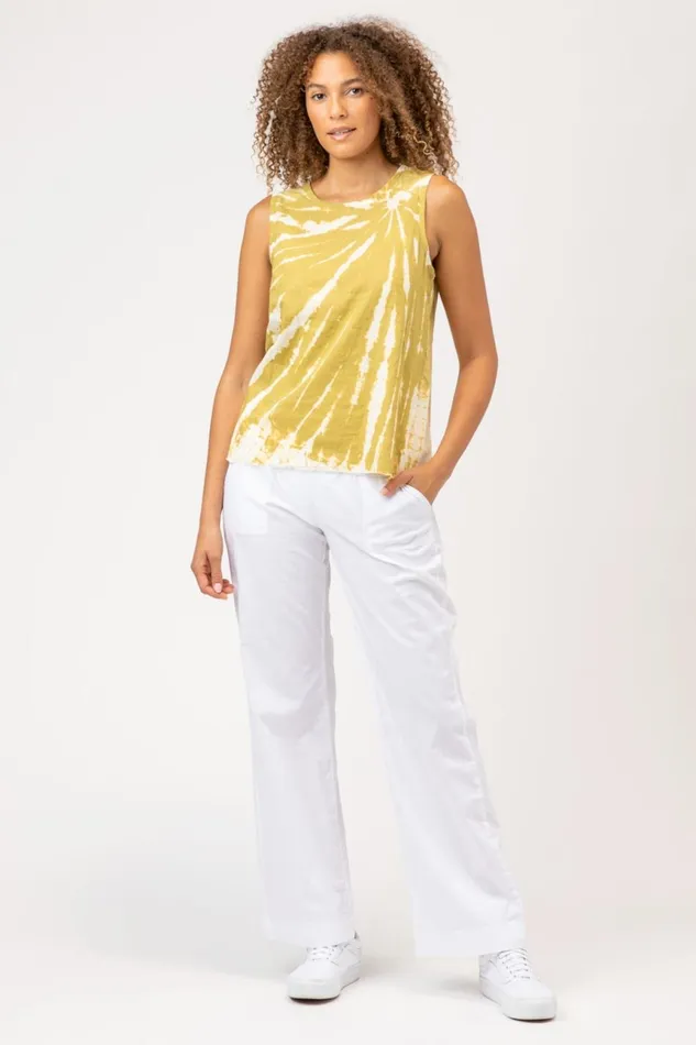 Clothing Pants XCVI 4Pocket Fold Over Pant White