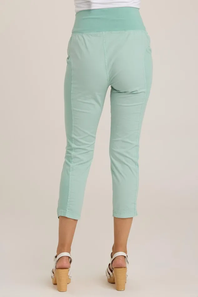 Clothing Pants XCVI Acker Slim Pant Aquifer Pigment