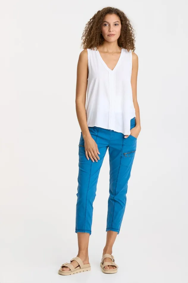 Clothing Pants XCVI Acker Slim Pant Poseidon Pigment
