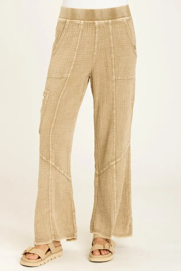 Clothing Pants XCVI Bishop Pant Distress Wash Linwood