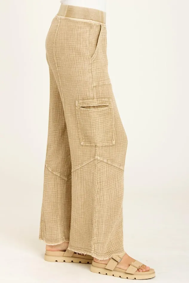 Clothing Pants XCVI Bishop Pant Distress Wash Linwood