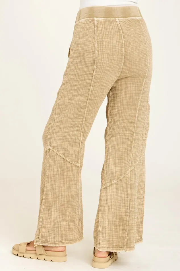 Clothing Pants XCVI Bishop Pant Distress Wash Linwood