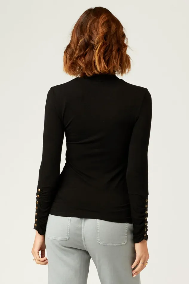 Clothing ShirtsBlouses XCVI Ainsley Turtleneck Black