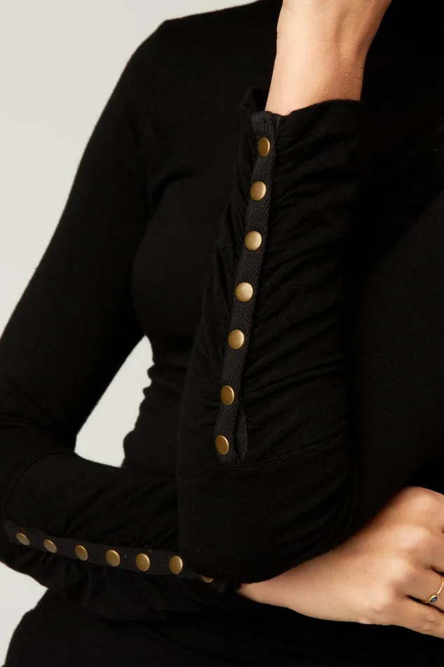 Clothing ShirtsBlouses XCVI Ainsley Turtleneck Black