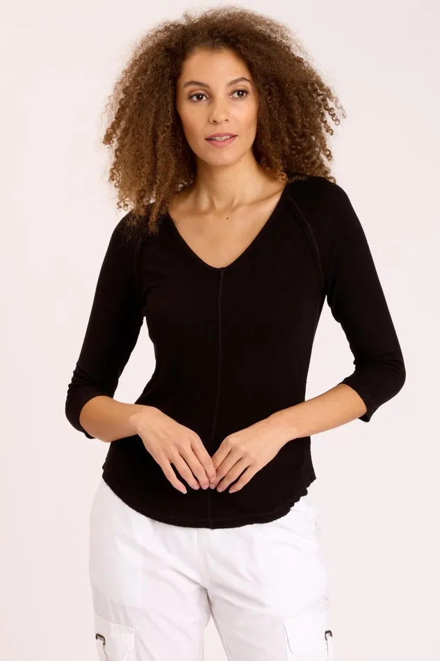 Clothing ShirtsBlouses XCVI Bran VNeck Black