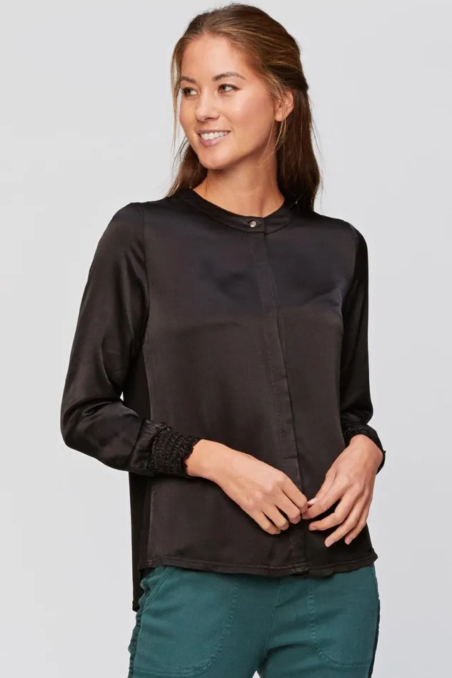 Clothing ShirtsBlouses XCVI Cuthbert Blouse Black