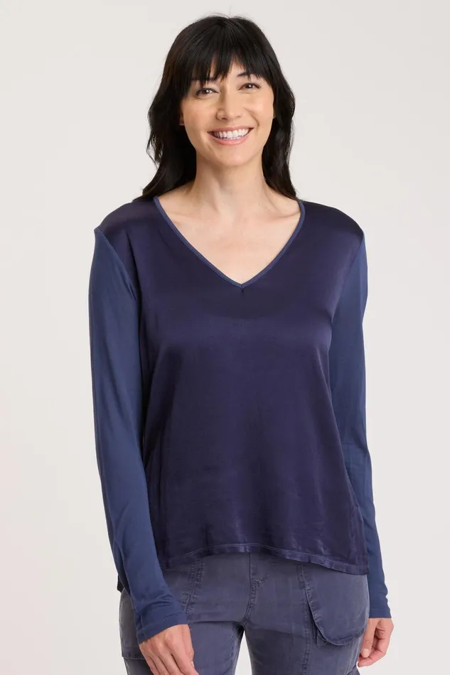 Clothing ShirtsBlouses XCVI Kalvin Top Nightshadow