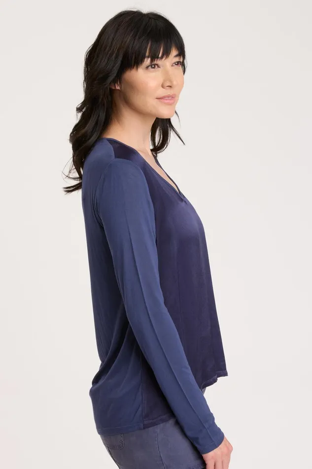 Clothing ShirtsBlouses XCVI Kalvin Top Nightshadow