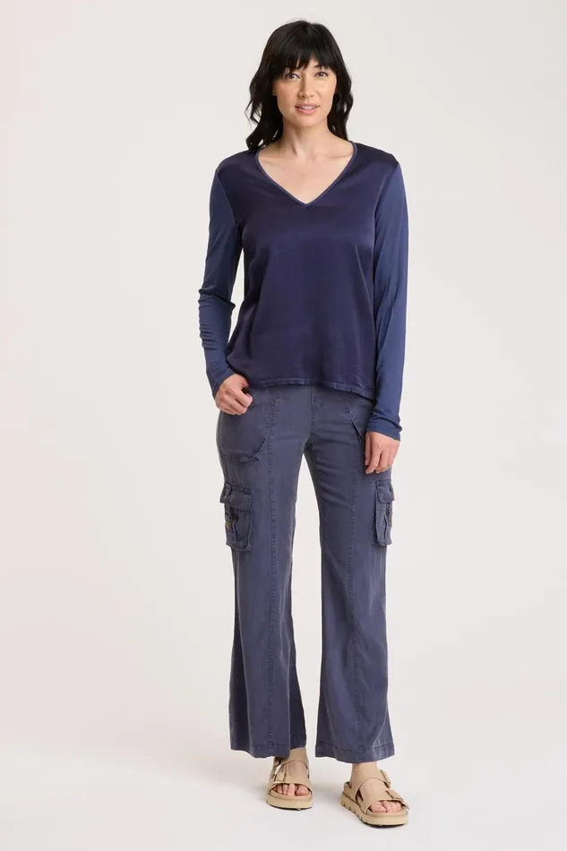 Clothing ShirtsBlouses XCVI Kalvin Top Nightshadow