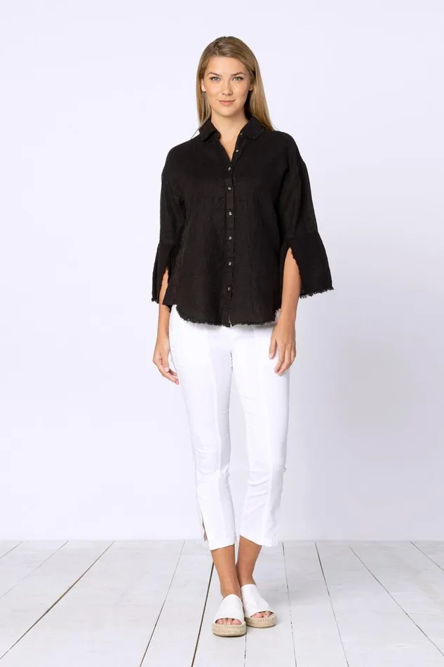 Clothing ShirtsBlouses XCVI Neta Blouse Black