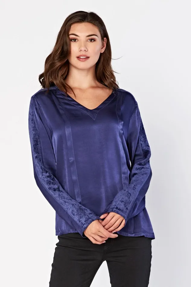 Clothing ShirtsBlouses XCVI Nomad Top Nightshadow