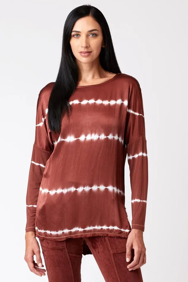 Clothing ShirtsBlouses XCVI Prospect Top Sequence Wash Ruddy