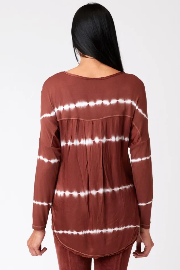 Clothing ShirtsBlouses XCVI Prospect Top Sequence Wash Ruddy