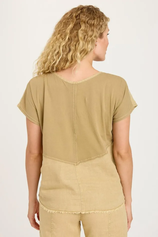 Clothing ShirtsBlouses XCVI Rian Top Linwood Sands Pigment