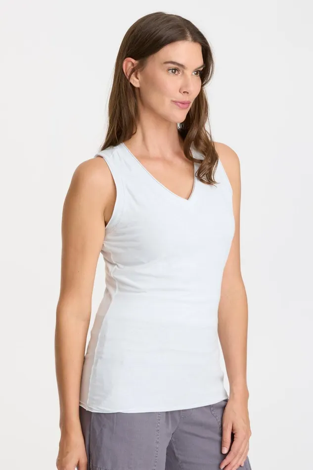 Clothing Tanks XCVI Bash Tank Fantail Pigment