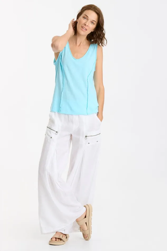 Clothing Tanks XCVI Laramie Tank Mermaid Tail Pigment