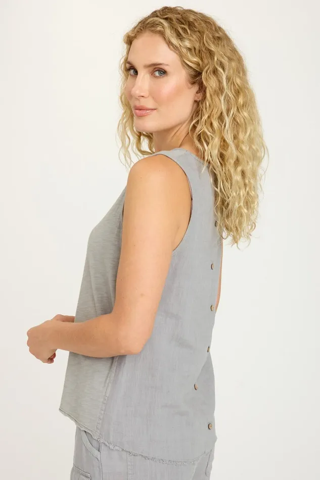 Clothing Tanks XCVI Liron Tank Lead Cast