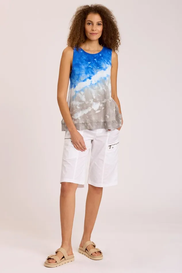 Clothing Tanks XCVI Philo Tank Riverine Wash Ropewalk