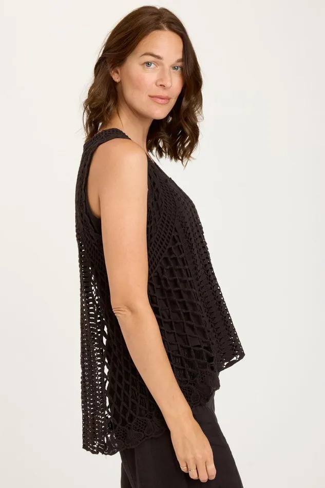 Clothing Tanks XCVI Rue Tank Black