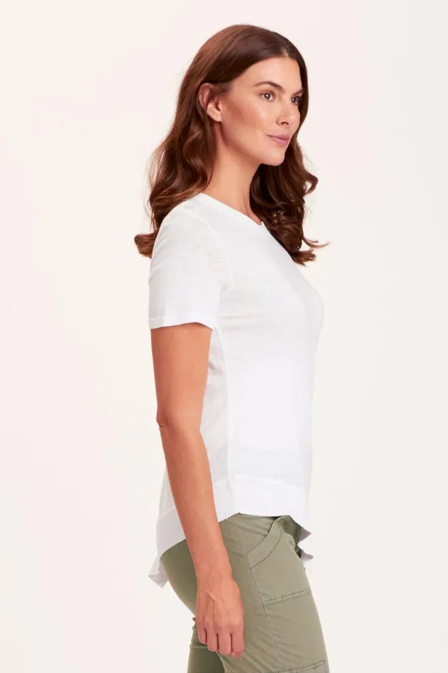 Clothing Tees XCVI Lettie Tee White