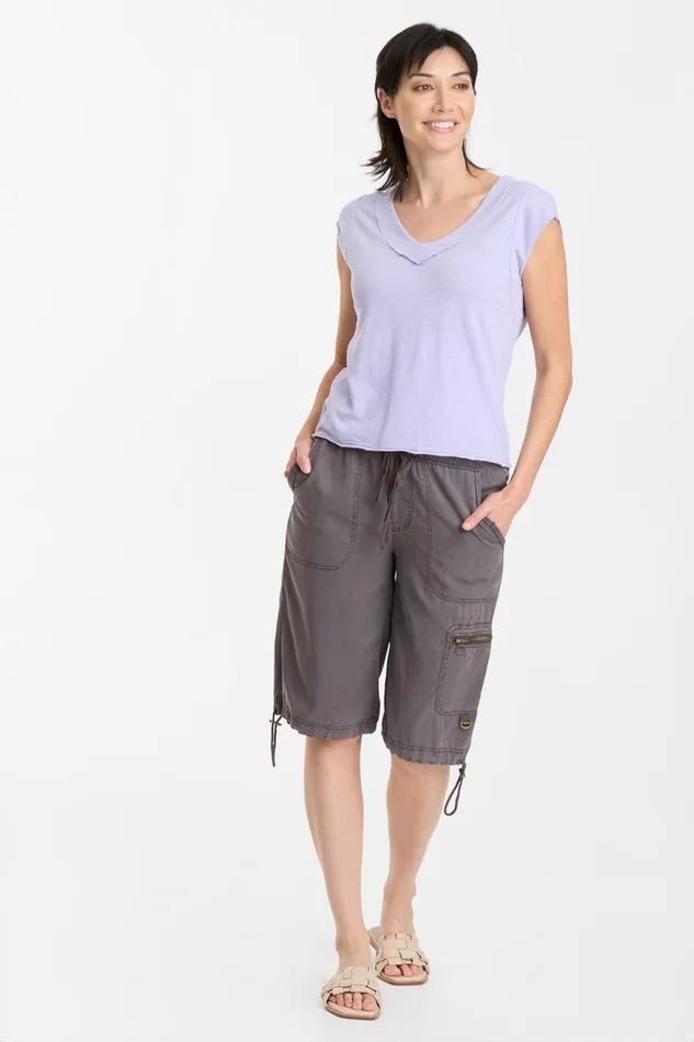Clothing Tees XCVI Neela VNeck Wind Flower