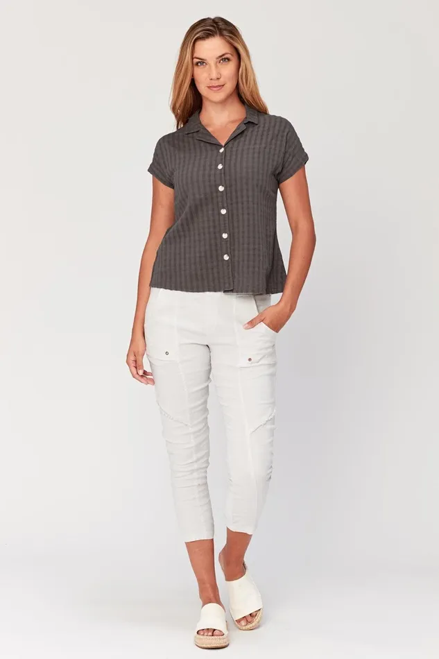 Clothing Tees XCVI Orla Top Bristlecone