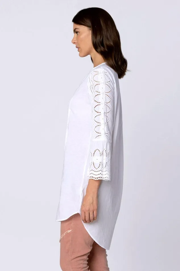 Clothing Tunics XCVI Odila Top White