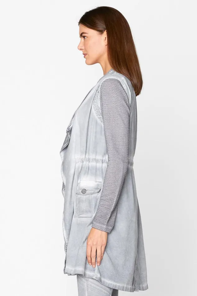 Clothing Vests XCVI Slade Vest Cold Wash Grey