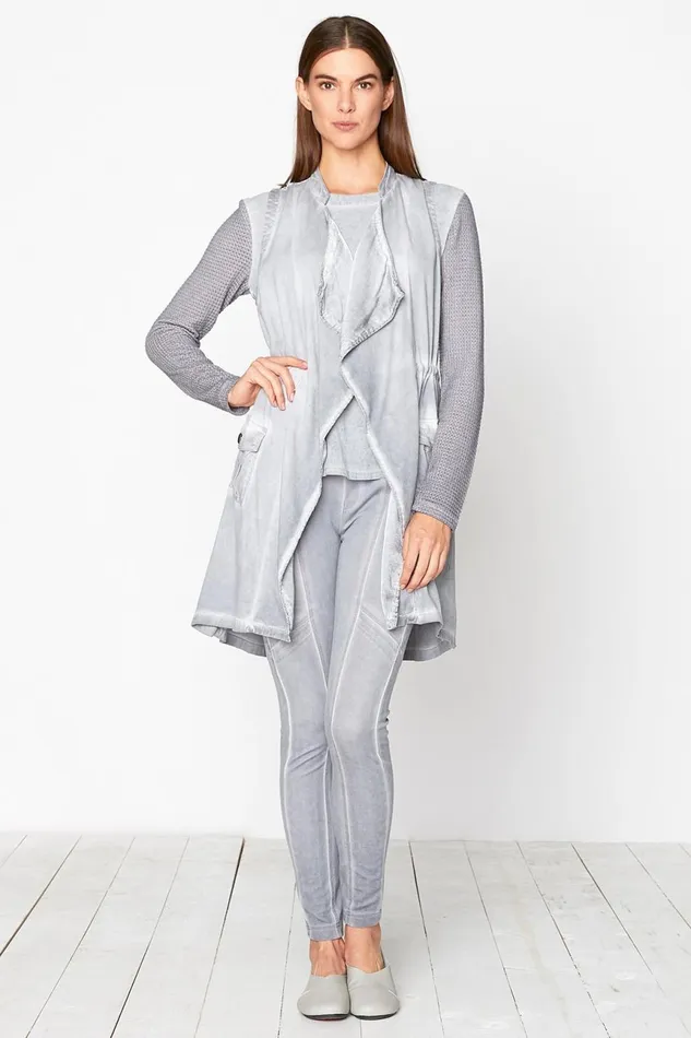 Clothing Vests XCVI Slade Vest Cold Wash Grey